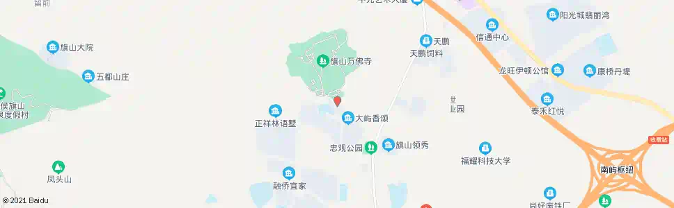 福州旗山万佛寺_公交站地图_福州公交_妙搜公交查询2024