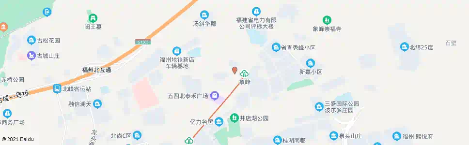 福州满洋路_公交站地图_福州公交_妙搜公交查询2024