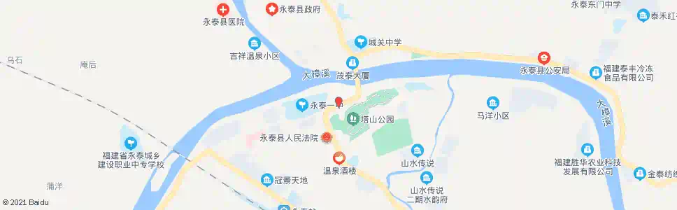 福州永泰交管大队_公交站地图_福州公交_妙搜公交查询2024