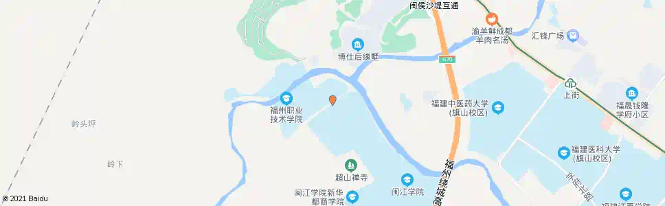 福州闽江学院北门_公交站地图_福州公交_妙搜公交查询2024