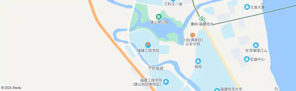 福州大学城工程学院南门_公交站地图_福州公交_妙搜公交查询2024