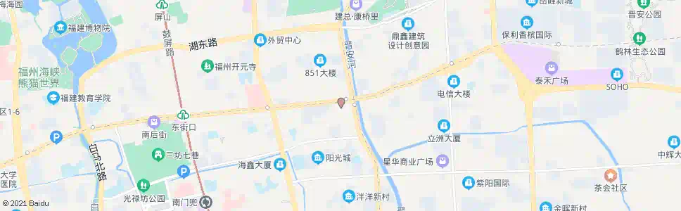 福州水利馆_公交站地图_福州公交_妙搜公交查询2024