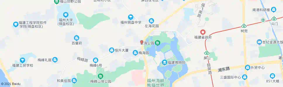 福州梅峰宾馆(融侨三区)_公交站地图_福州公交_妙搜公交查询2024