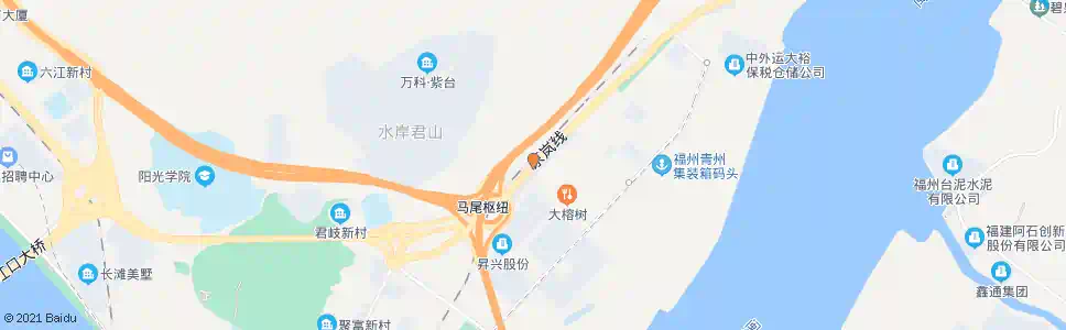 福州君竹新村_公交站地图_福州公交_妙搜公交查询2024