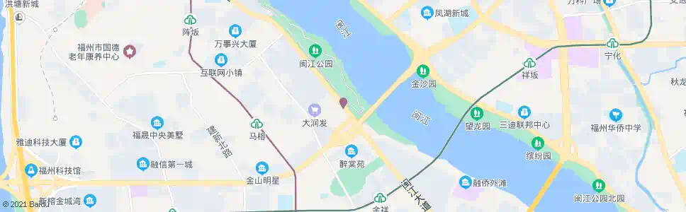 福州翁排_公交站地图_福州公交_妙搜公交查询2024