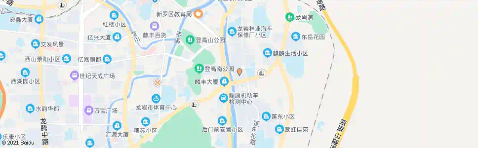 龙岩水晶嘉园(山水华庭)_公交站地图_龙岩公交_妙搜公交查询2024