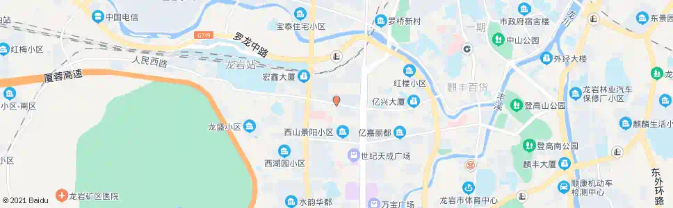 龙岩裕福国际_公交站地图_龙岩公交_妙搜公交查询2024