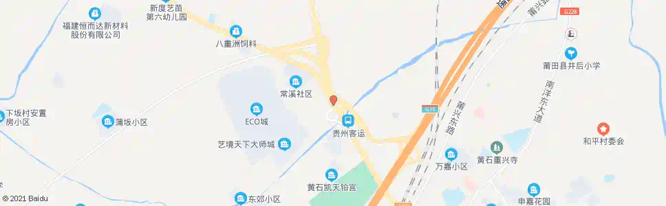 莆田高速路口_公交站地图_莆田公交_妙搜公交查询2024