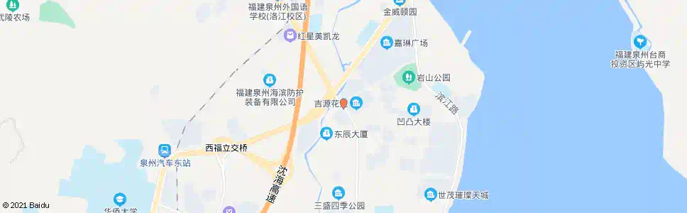 泉州吉源小区_公交站地图_泉州公交_妙搜公交查询2024