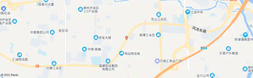 泉州前山村_公交站地图_泉州公交_妙搜公交查询2024