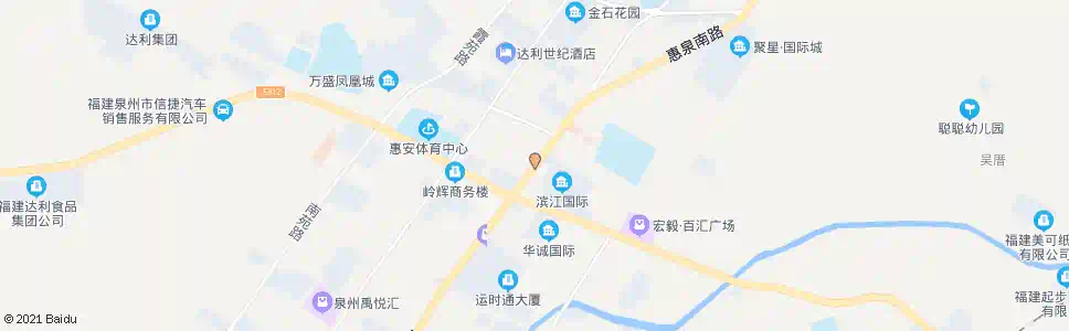 泉州中总商住区_公交站地图_泉州公交_妙搜公交查询2024