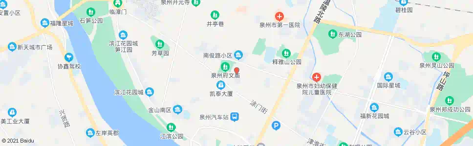 泉州百源路_公交站地图_泉州公交_妙搜公交查询2024