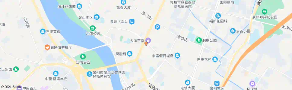 泉州一中环岛_公交站地图_泉州公交_妙搜公交查询2024