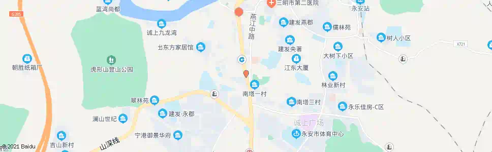 三明汇丰村镇银行(五四路)_公交站地图_三明公交_妙搜公交查询2024