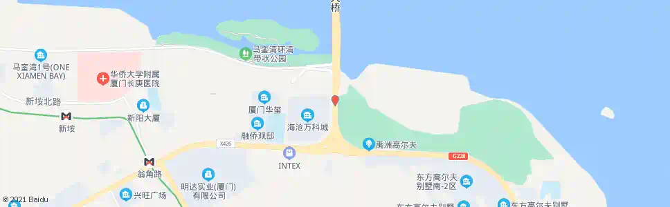 厦门海沧万科城_公交站地图_厦门公交_妙搜公交查询2024