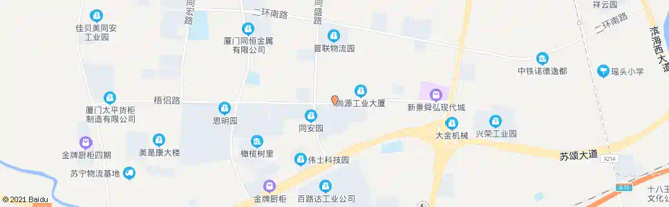 厦门四口圳山前_公交站地图_厦门公交_妙搜公交查询2024