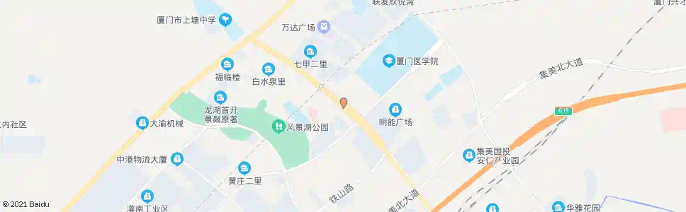 厦门灌口中学_公交站地图_厦门公交_妙搜公交查询2024