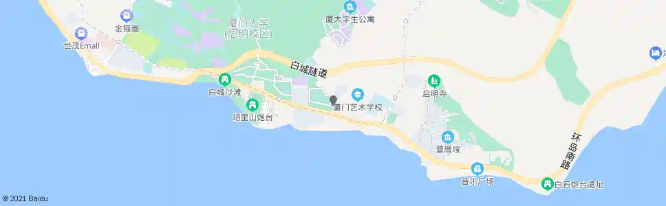 厦门曾厝垵西路_公交站地图_厦门公交_妙搜公交查询2024