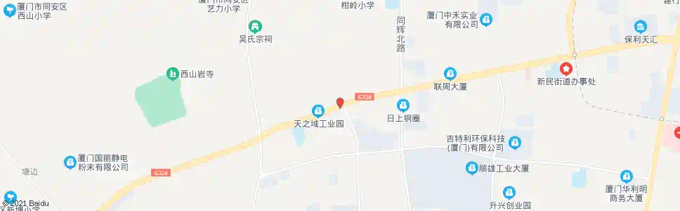 厦门同宏路口_公交站地图_厦门公交_妙搜公交查询2024