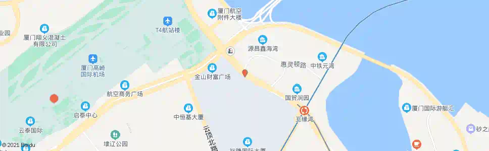 厦门五缘学村_公交站地图_厦门公交_妙搜公交查询2024