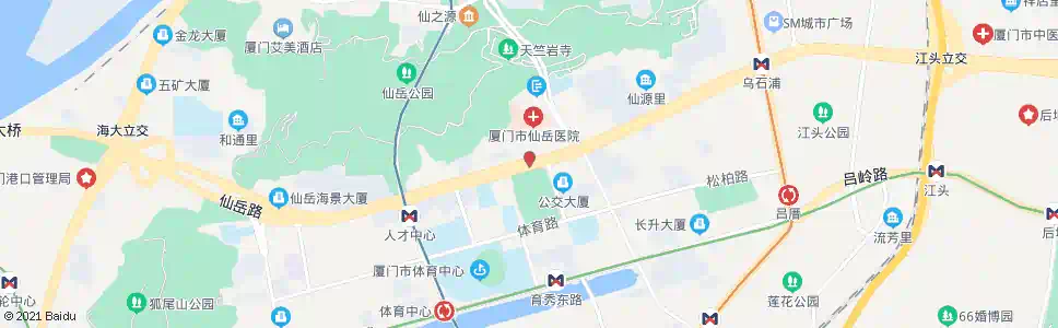 厦门文化宫_公交站地图_厦门公交_妙搜公交查询2024