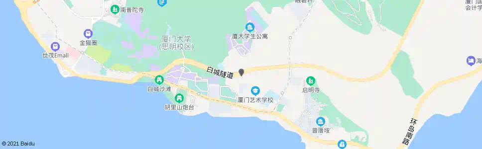 厦门西边社_公交站地图_厦门公交_妙搜公交查询2024