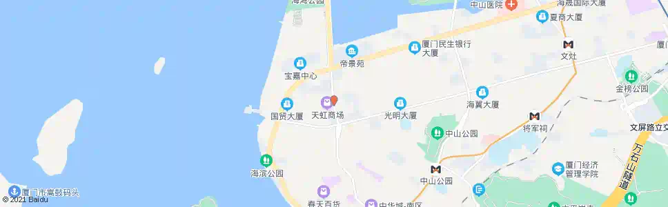 厦门思北路口_公交站地图_厦门公交_妙搜公交查询2024