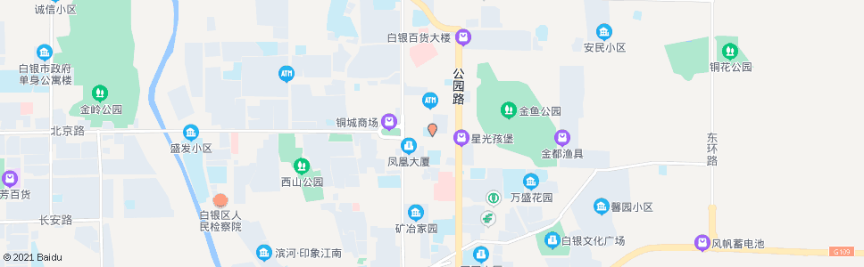 白银中心街_公交站地图_白银公交_妙搜公交查询2024