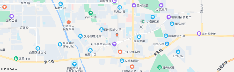白银供电局_公交站地图_白银公交_妙搜公交查询2024