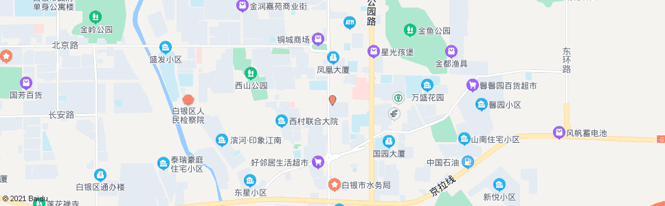 白银东里街_公交站地图_白银公交_妙搜公交查询2024