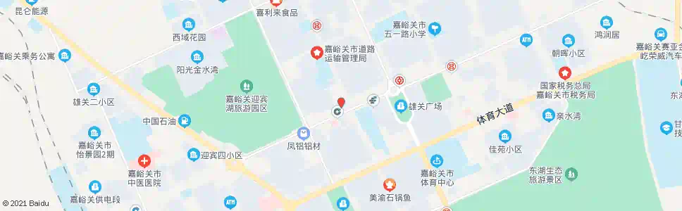 嘉峪关建设局_公交站地图_嘉峪关公交_妙搜公交查询2024