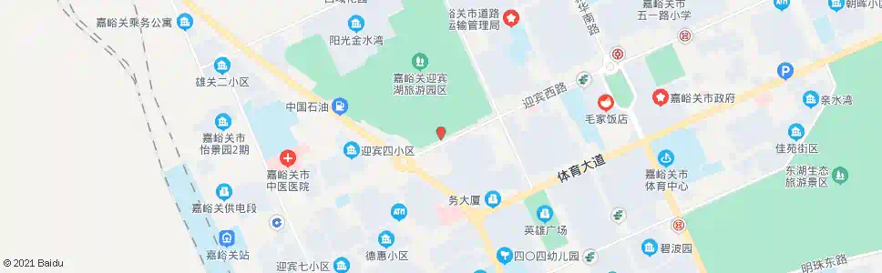 嘉峪关迎宾湖南门_公交站地图_嘉峪关公交_妙搜公交查询2024