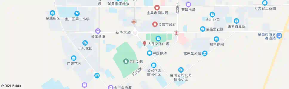 金昌区一小_公交站地图_金昌公交_妙搜公交查询2024