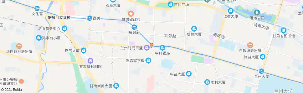 兰州静宁路口_公交站地图_兰州公交_妙搜公交查询2024