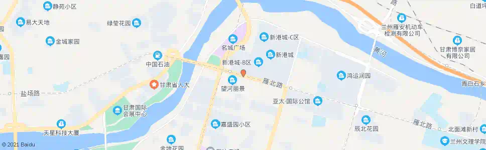 兰州新港城_公交站地图_兰州公交_妙搜公交查询2024