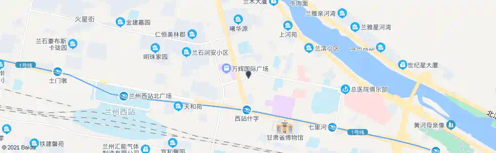 兰州兰石家属院_公交站地图_兰州公交_妙搜公交查询2024