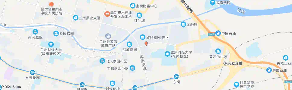 兰州二勘院_公交站地图_兰州公交_妙搜公交查询2024