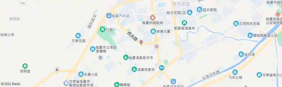 临夏西关小学_公交站地图_临夏公交_妙搜公交查询2024