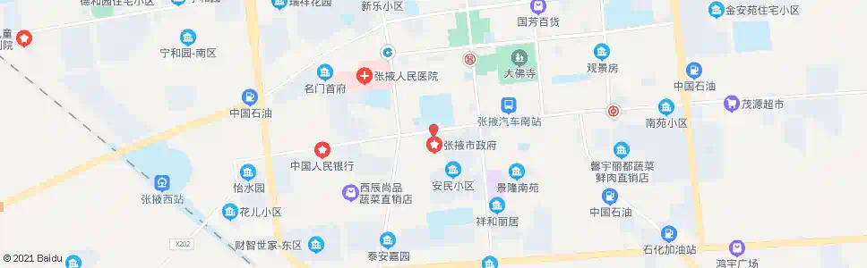 张掖省水电设计院_公交站地图_张掖公交_妙搜公交查询2024