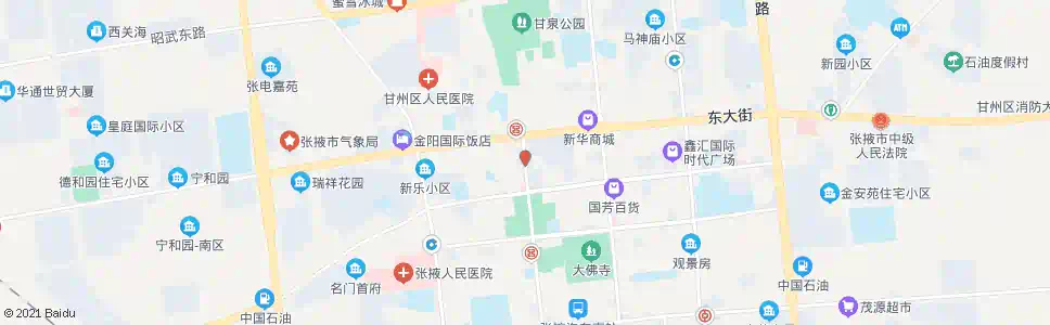 张掖张掖饭店_公交站地图_张掖公交_妙搜公交查询2024