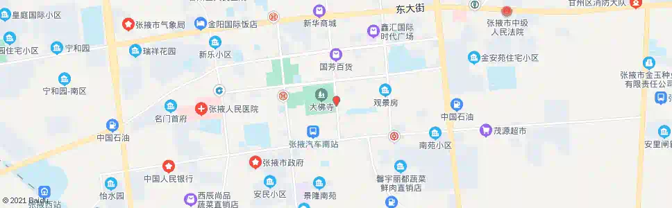 张掖南城巷口_公交站地图_张掖公交_妙搜公交查询2024