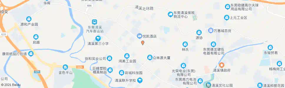 东莞浮岗卫生站_公交站地图_东莞公交_妙搜公交查询2024