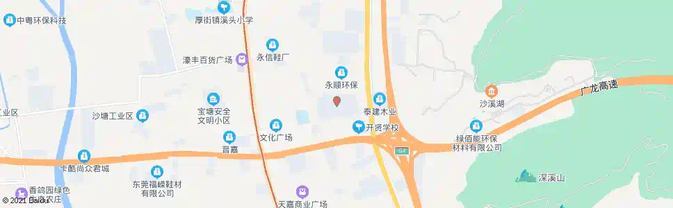 东莞丽湖山庄_公交站地图_东莞公交_妙搜公交查询2024