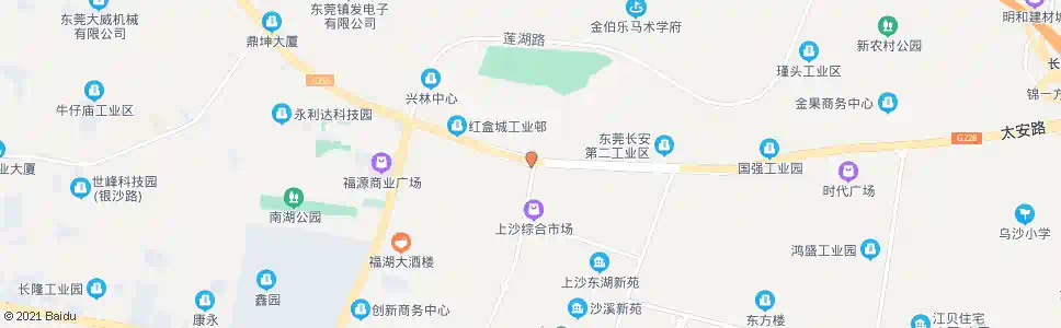 东莞上沙村_公交站地图_东莞公交_妙搜公交查询2024