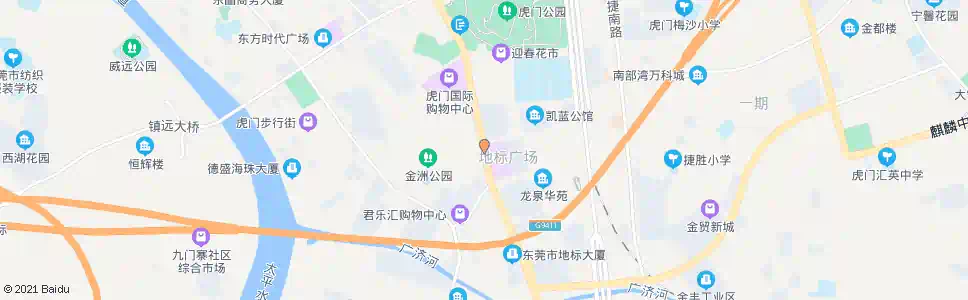 东莞创业天虹商场_公交站地图_东莞公交_妙搜公交查询2024