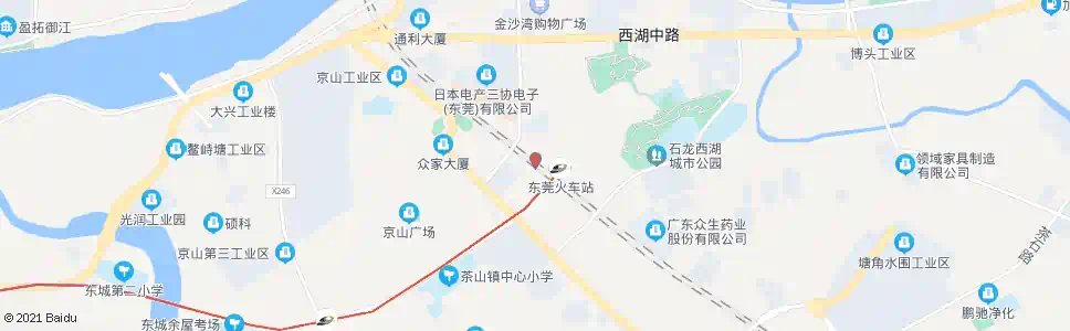 东莞坪山电子城_公交站地图_东莞公交_妙搜公交查询2024