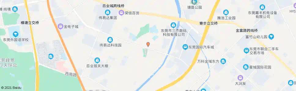 东莞霞边村_公交站地图_东莞公交_妙搜公交查询2024