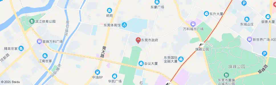 东莞办事中心_公交站地图_东莞公交_妙搜公交查询2024