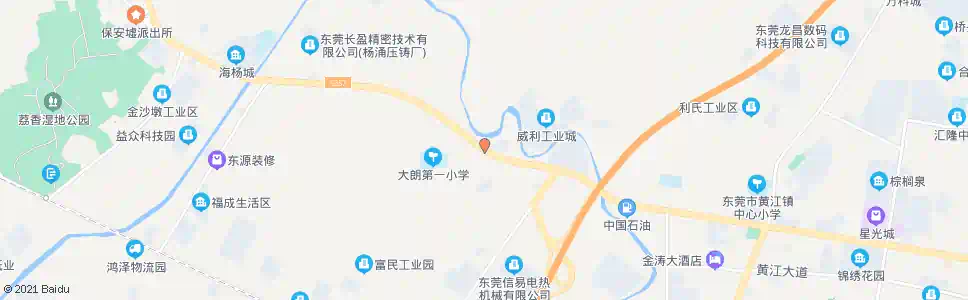 东莞沙步加油站_公交站地图_东莞公交_妙搜公交查询2024