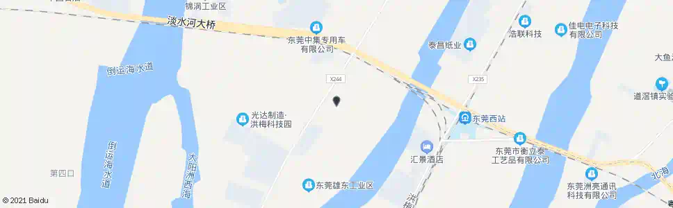 东莞梅沙市场_公交站地图_东莞公交_妙搜公交查询2024